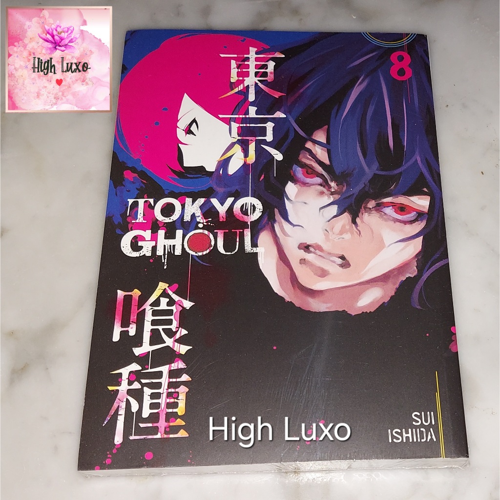 Buku Komik Tokyo Ghoul Vol 8 Comic Book Manga Anime English Impor Import Bahasa Inggris Language Cer