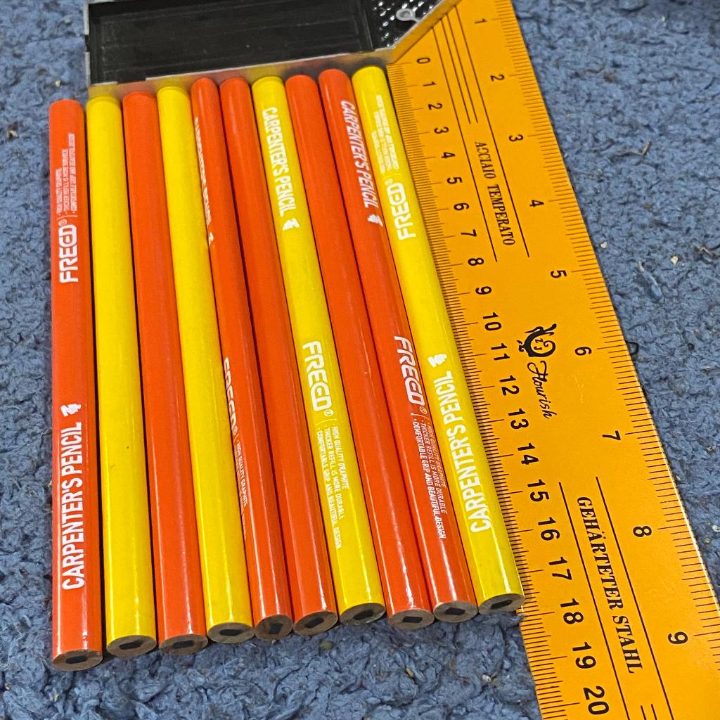 

1 LUSIN Pensil Tukang kayu / Pensil tukang bangunan/ PENSIL TUKANG KAYU BANGUNAN MURAH