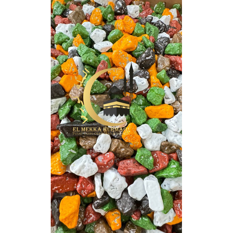 

Cokelat krikil/cokelat batu 1kg oleh oleh haji