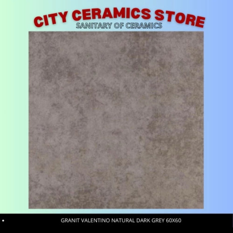GRANITE VALENTINO GRESS NATURALL DARK GREY 60x60