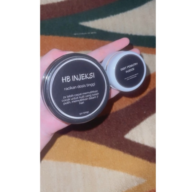 HB INJEKSI DAN BIBIT INJEKSI || untuk kulit badak yang susah putih