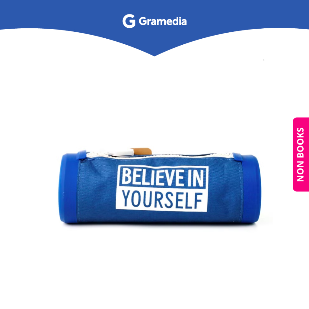 

Gramedia Surabaya - Kako Pencase Expand Silicon Round - Believe in Yourself