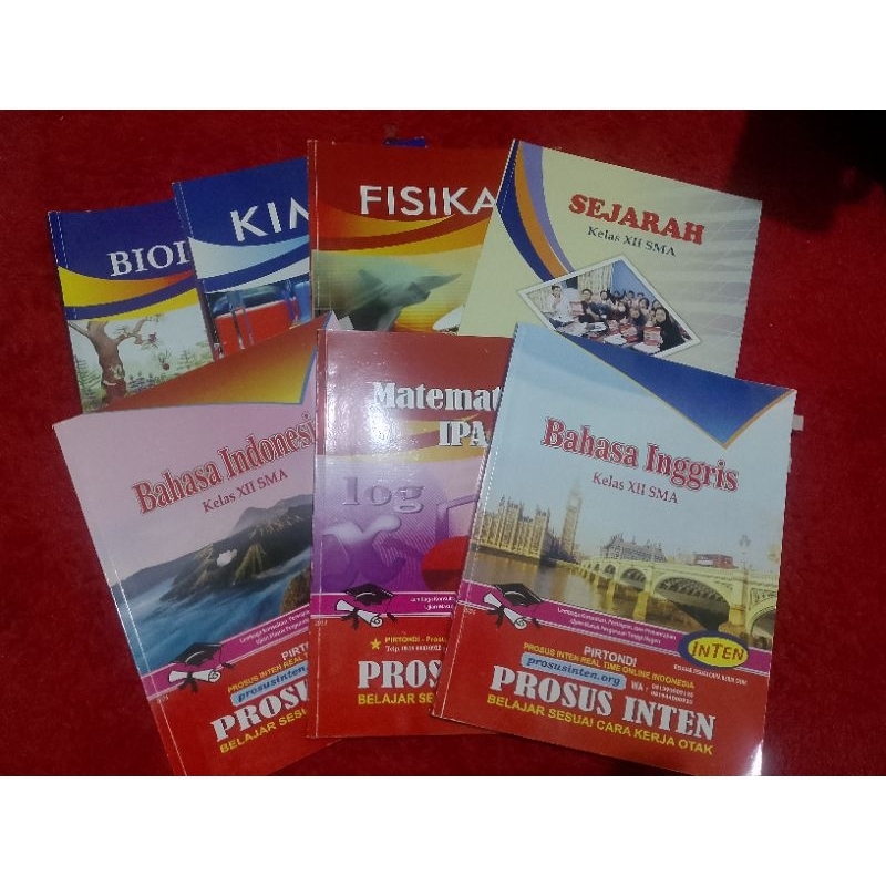 PRELOVED BUKU INTEN KELAS 12 IPA