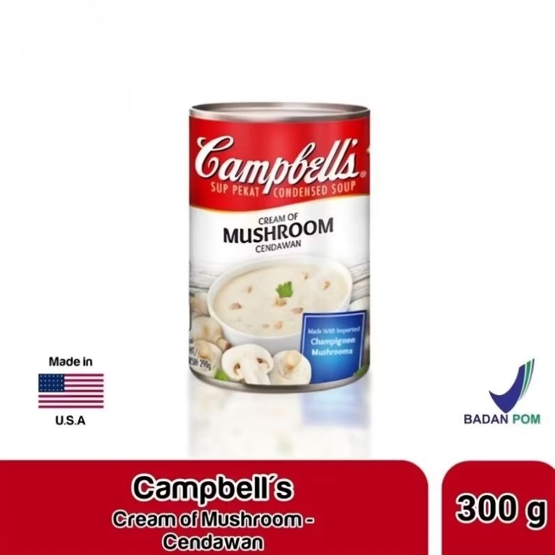 

AGATHA OLSHOP - CAMPBELLS CREAM OF MUSHROOM 290GR | CAMPBELLS CREAM OF CHICKEN 300GR BEST SELLER IN USA !!