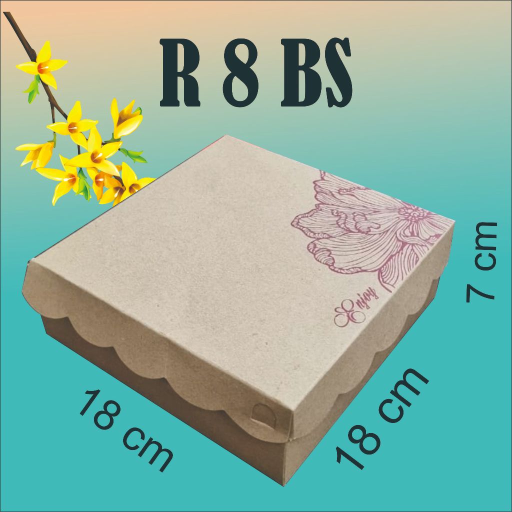 

R8 350 BS isi 50 LMB DOS KRAFT COKLAT 18 X 18 X7 CM