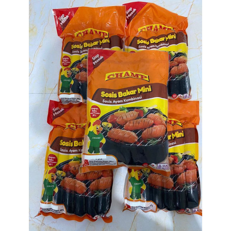 

Champ Sosis Bakar Mini 500g