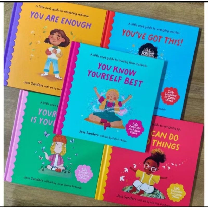 Life lessons for little ones : You are enough / You've got this / Your softness is your strength / y