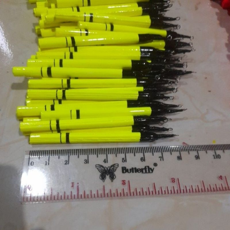 Pelampung Kumbul Pancing Bulu Merak 8cm Dawa Dawa