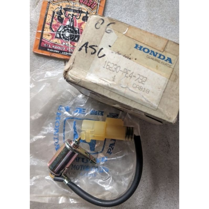switch Selenoid carburator Karburator Honda Civic Wonder 16230-PE4-732 Original
