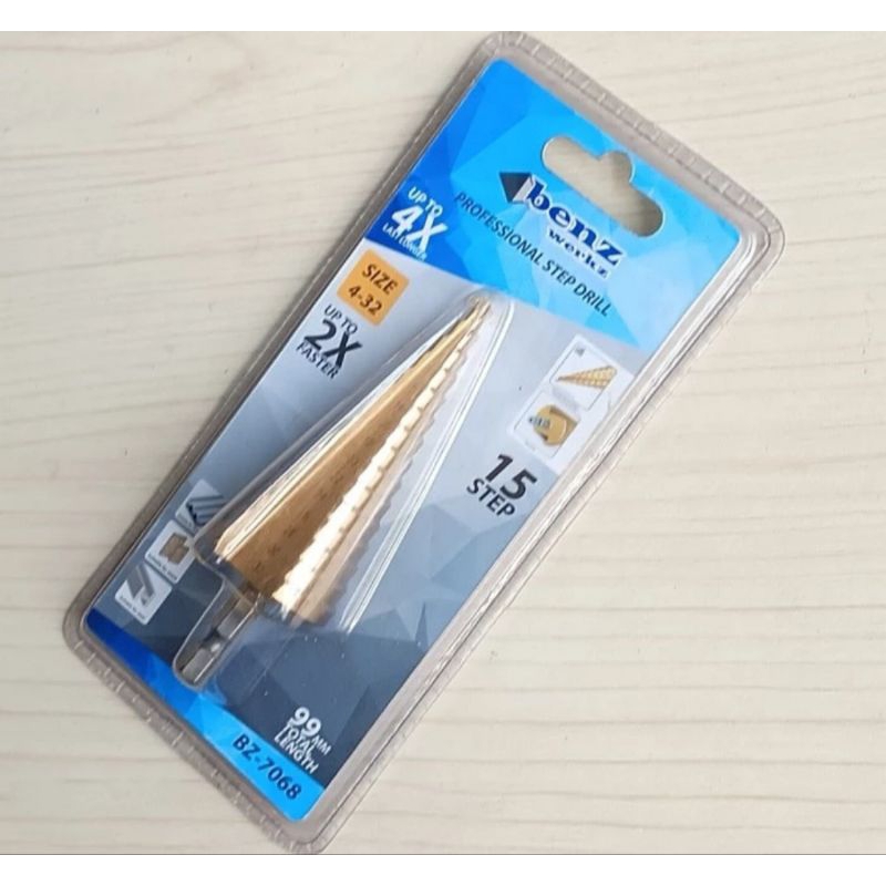 Mata Bor Pagoda Step Ukuran 4 - 32 Benz