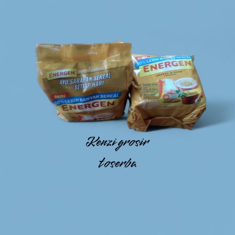 

ENERGEN POUCH VANILA 2 ISI 20 PCS minuman serbuk sereal rasa vanila
