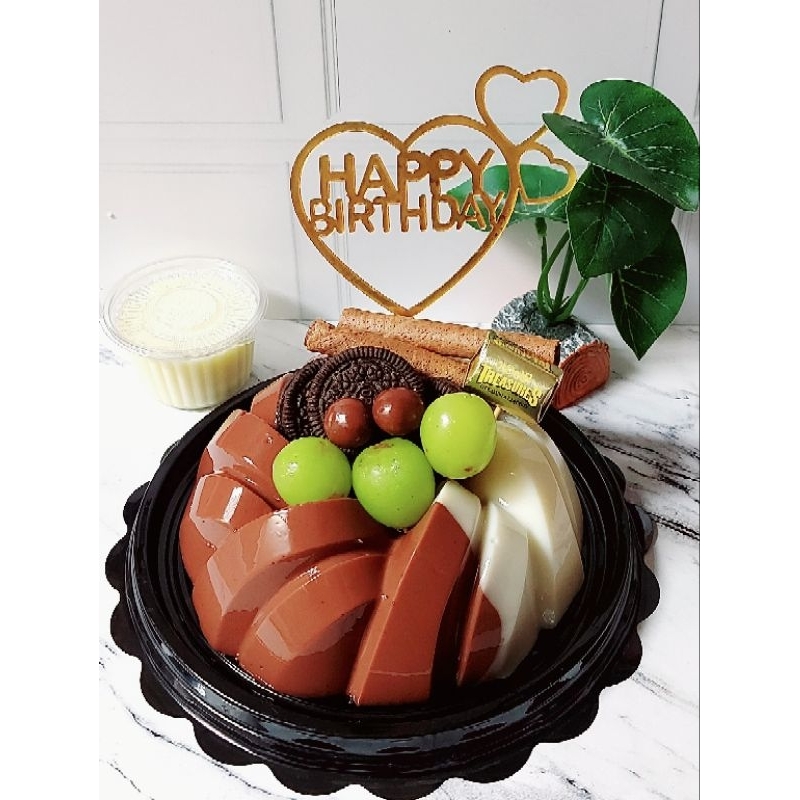 

PUDING MARMER D.16 CM FREE VLA/PUDING TART/PUDING ULTAH/PUDING HAMPERS