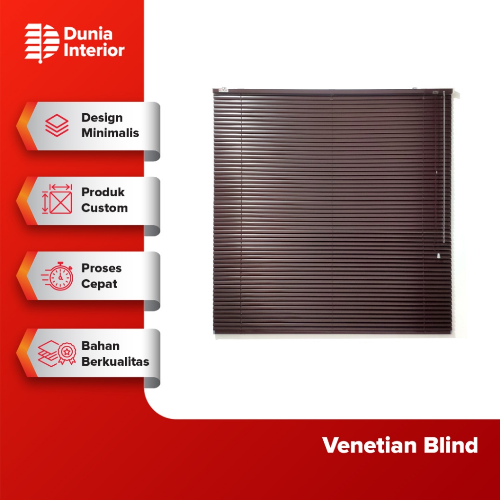 Horizontal Blind/ Venetian Blind Krey Alumunium