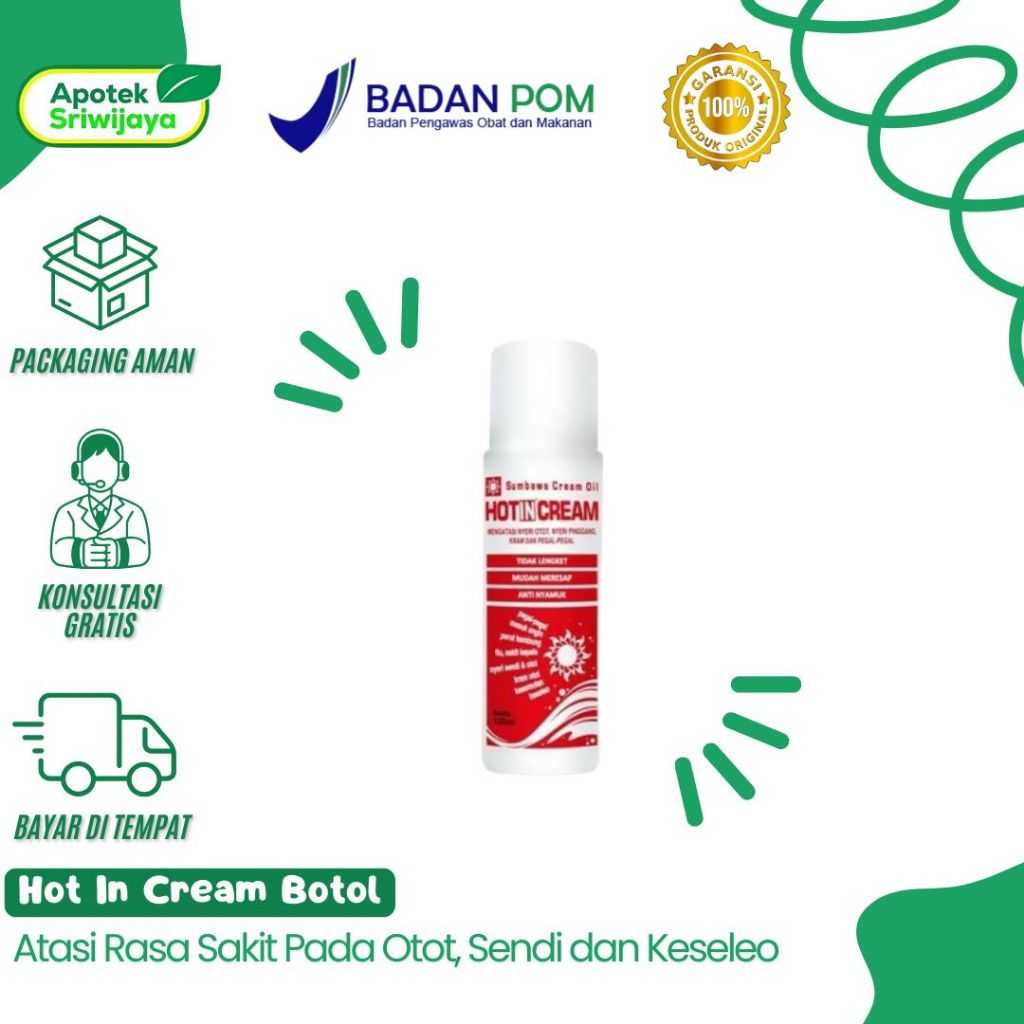 Hot In Cream Botol 60 gram