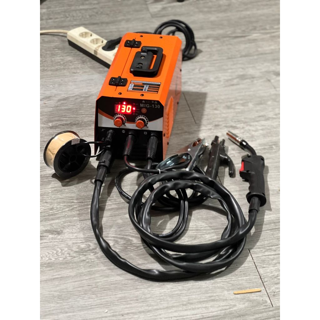 LINCOLN MESIN LAS MIG 130 / MESIN LAS MIG TANPA GAS CO2 / MESIN LAS MMA WELDING 130A - FF02