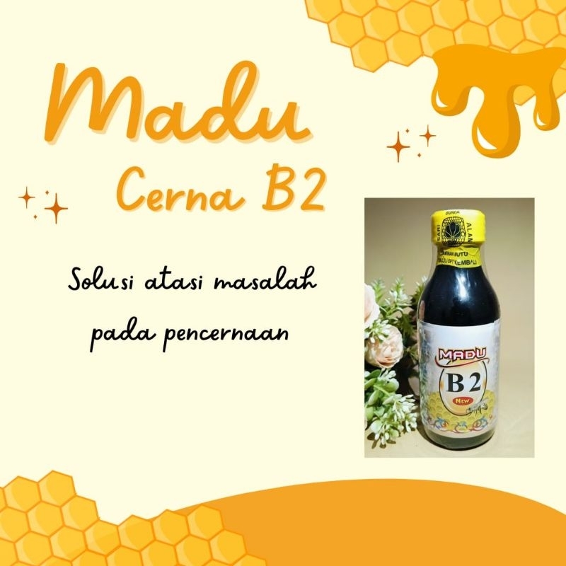 MADU CERNA B2 | madu untuk lambung / pencernaan | obat magh dan asam lambung |