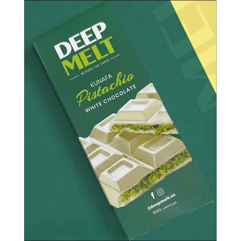 

PROMO RASA BARU | COKLAT DUBAI VIRAL! | Deep Melt White Chocolate Kunafa Pistachio