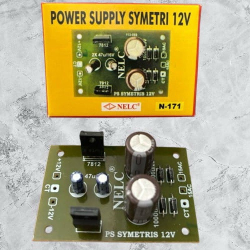 NELC Power Supply Symetris 12V N-171 | Power Supply Symetri 12V Nelc N-171