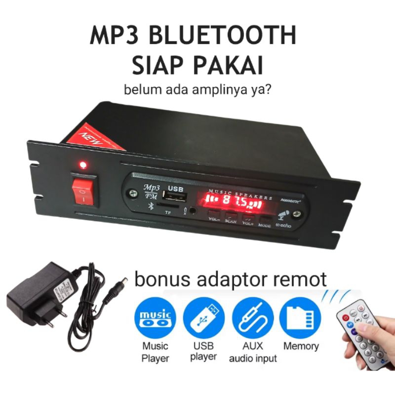 MP3 BLUETOOTH SIAP PAKAI