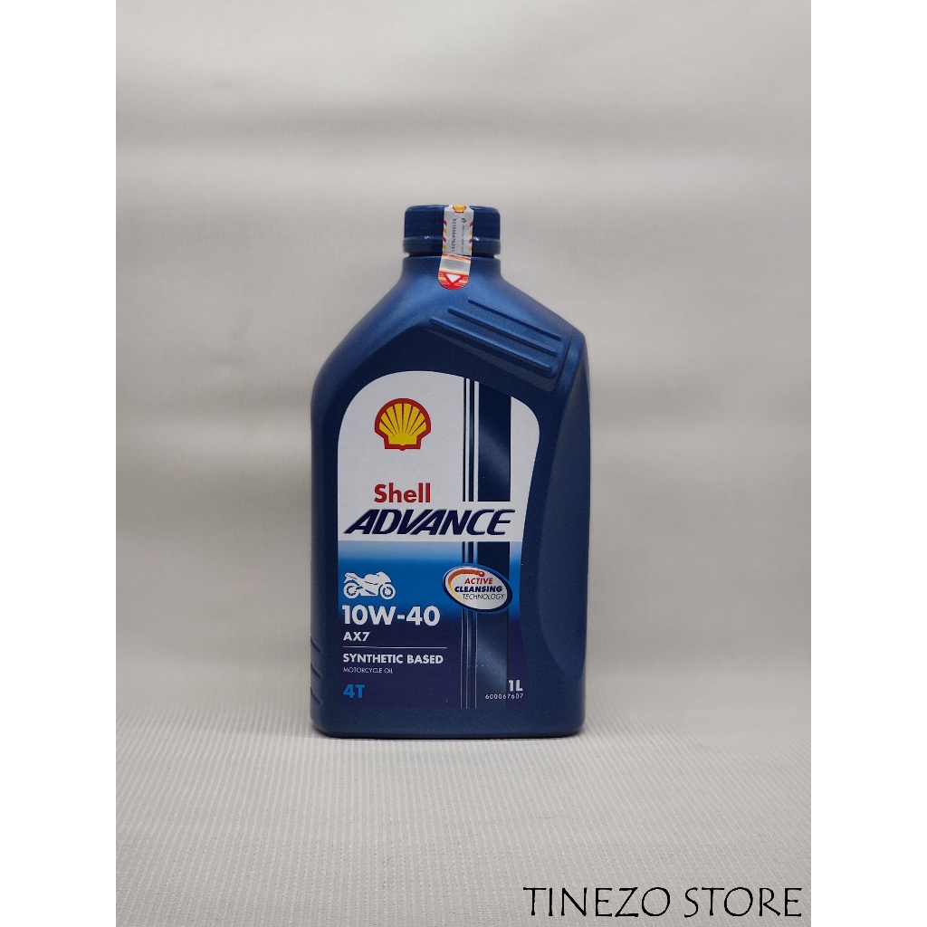 OLI SHELL AX7 4T 10W40 1000 ML 1 L