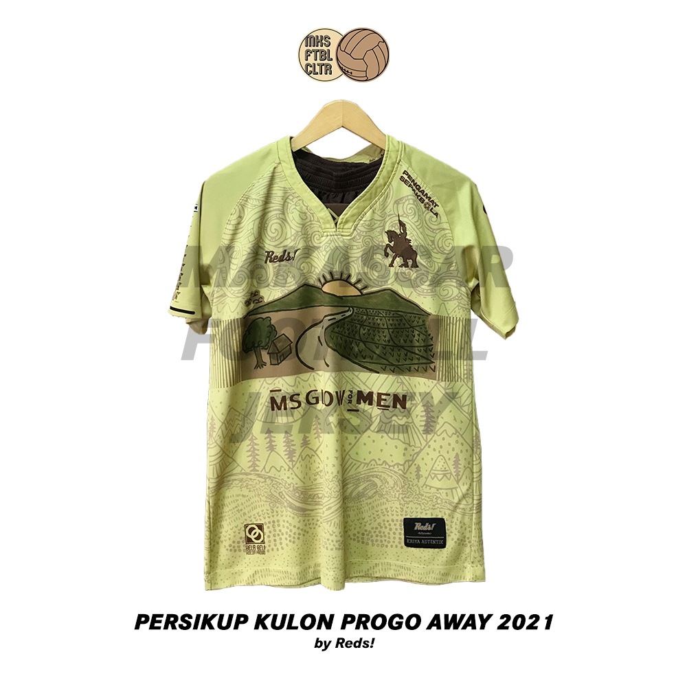 Jersey Away Persikup Kulon Progo 2021