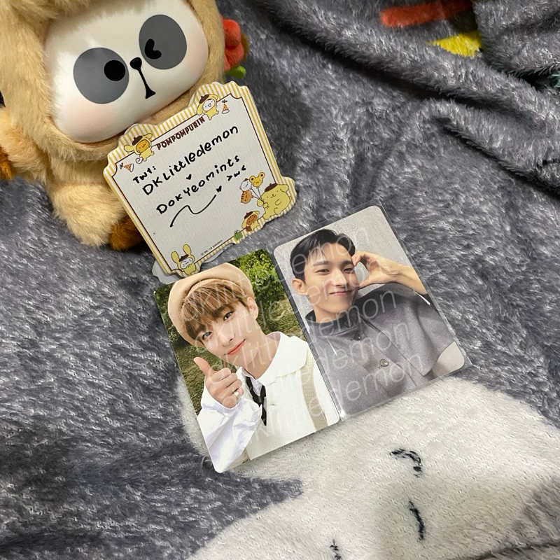 DK DOKYEOM SEVENTEEN OFFICIAL PHOTOCARD - DK berret an Ode & DK doahae Face The Sun FTS Control ver