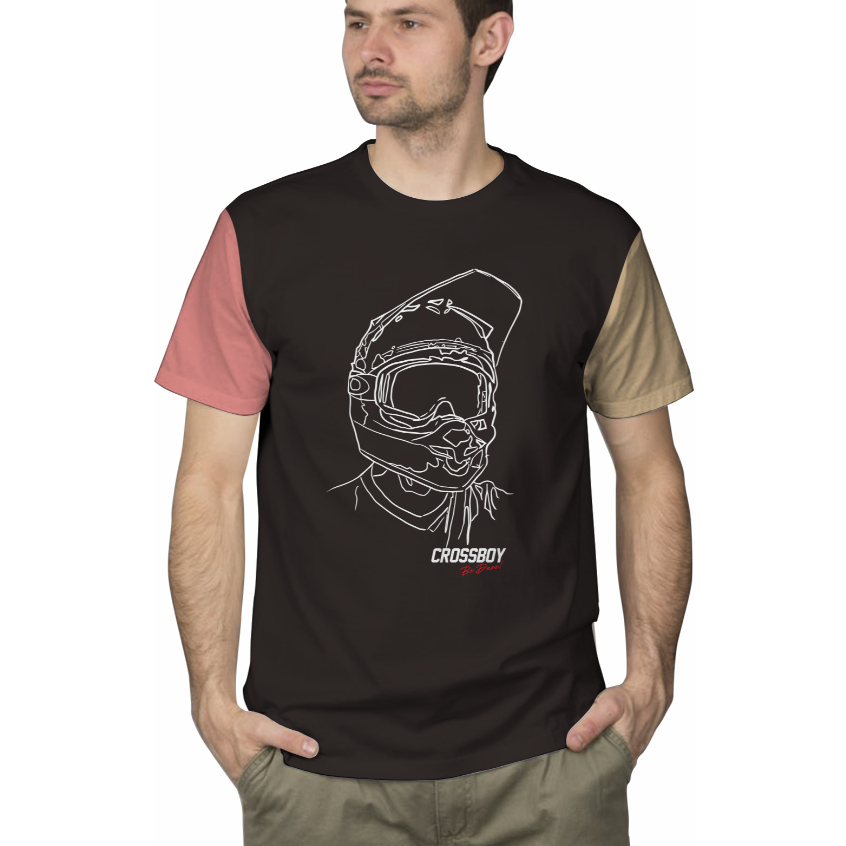 Baju Kaos Pria Motor Trail Racing Crossboy