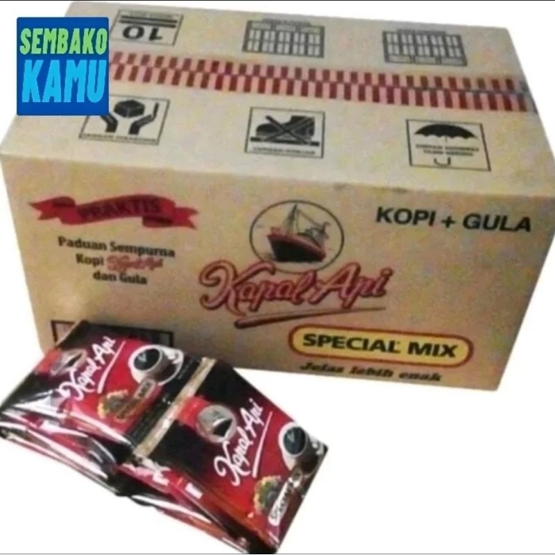 

Kopi Kapal Api Special Mix 1 Dus isi 12 Renceng