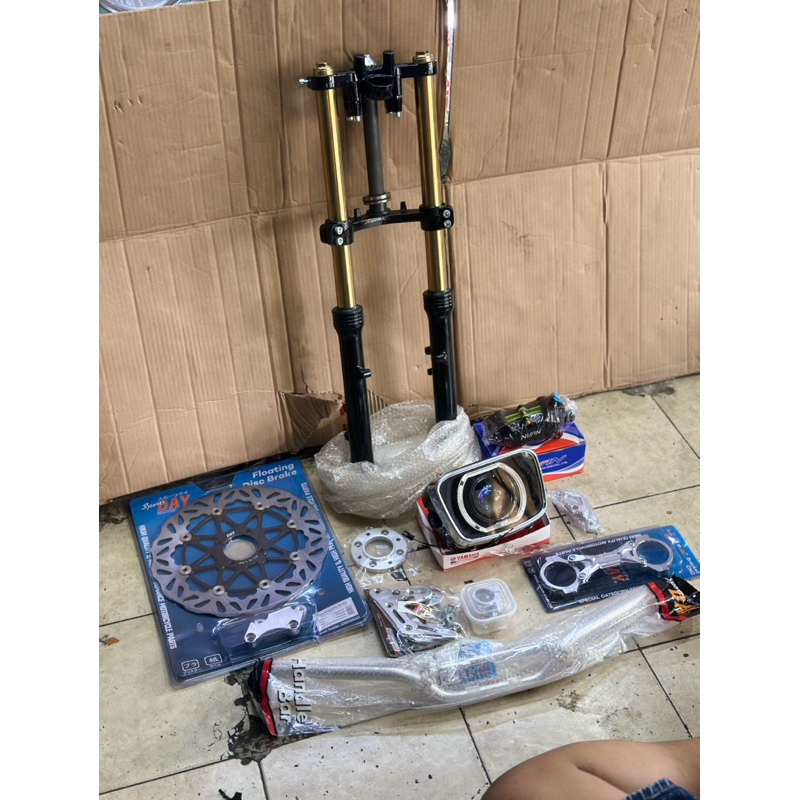 shock depan ninja pnp rx king fullset