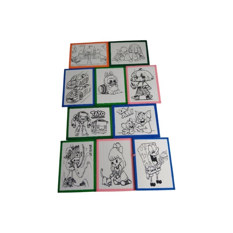 

sterofom lukis ukuran 40x30 10pcs Lis lakban