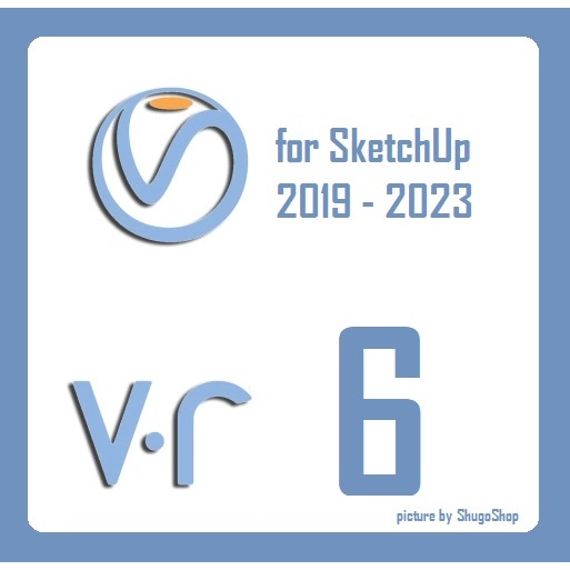 Software Komputer V-Ray 6 for SketchUp 2023