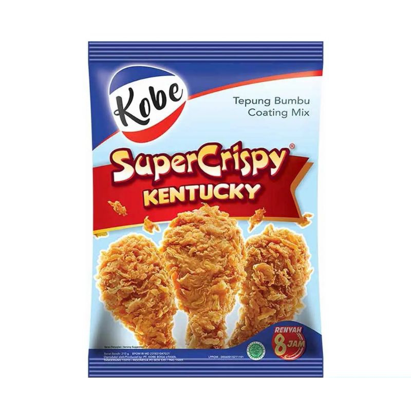 

Kobe Tepung Bumbu Kentucky Super Crispy 200G