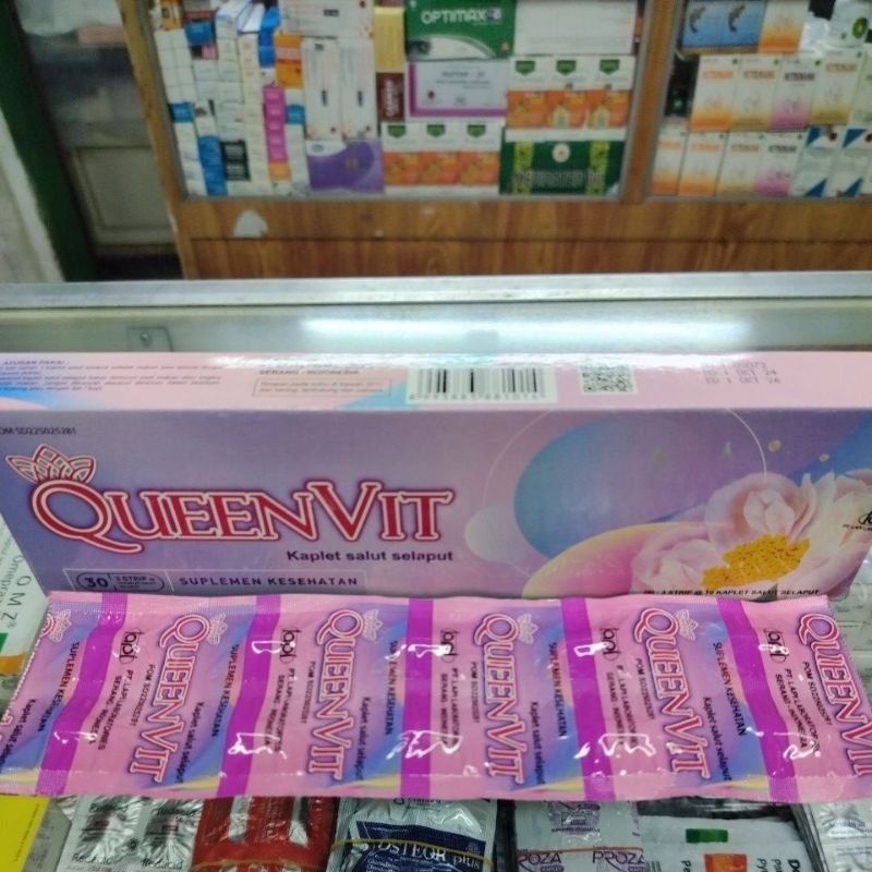 QUEENVIT STRIP 10 KAPLET