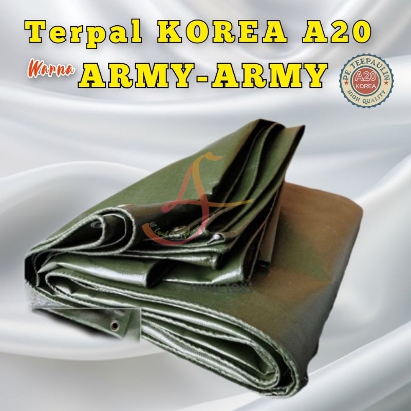 terpal Korea A20 6,5x6 terpal plastik terpal lembaran terpal tenda