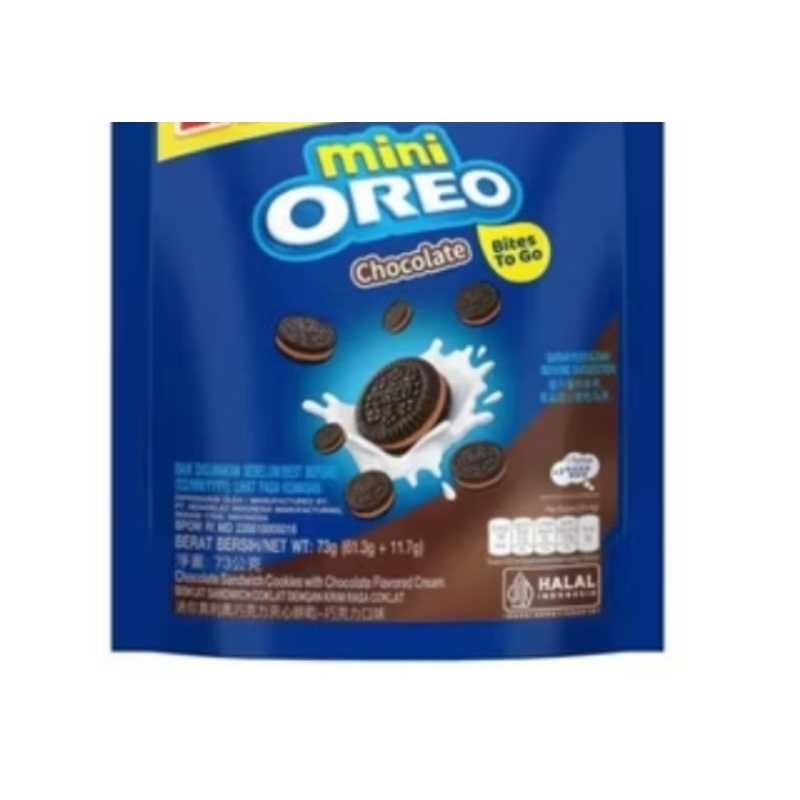 

Oreo Mini Coklat bites to go 61,3gr