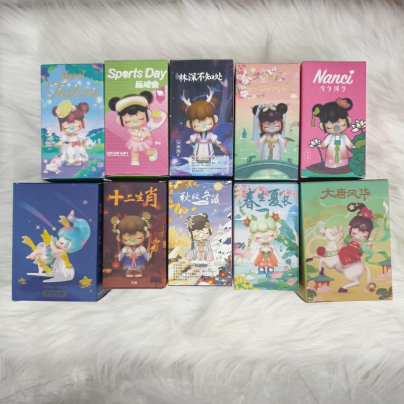 Blind Box nanci kw kewong blindbox random dinasty dinasti tang dream shio zodiac autumn winter sprin