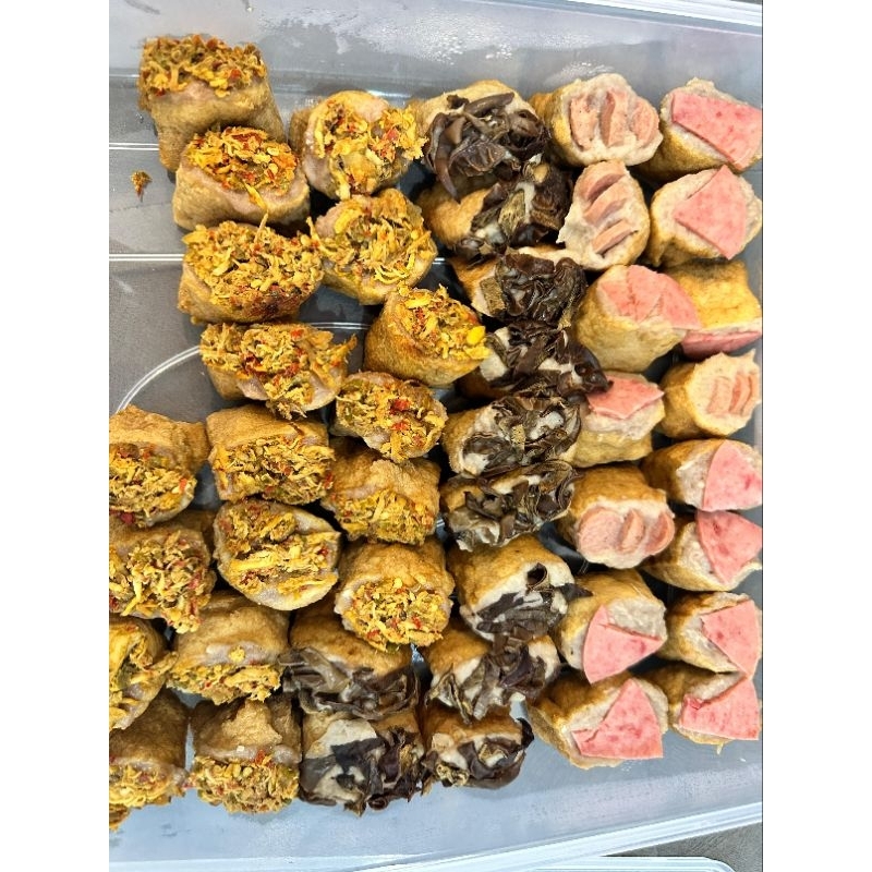 

Tahu Bakso Topping ( 10 ribu dapat 4 toping campur )