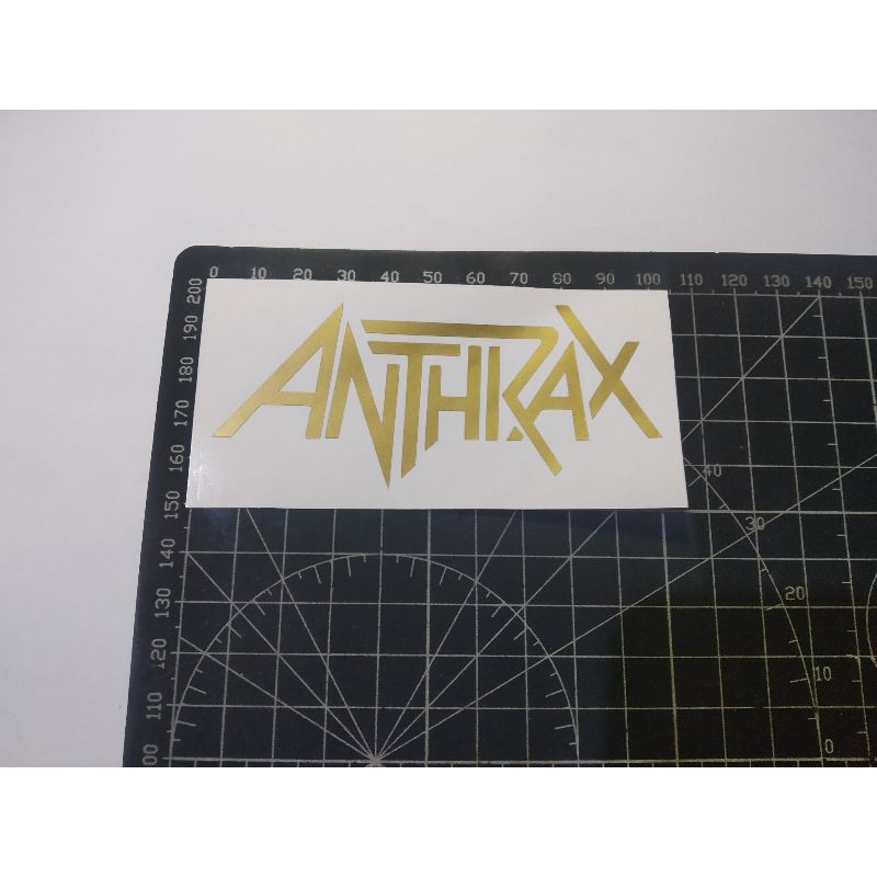

stiker cutting anthrax
