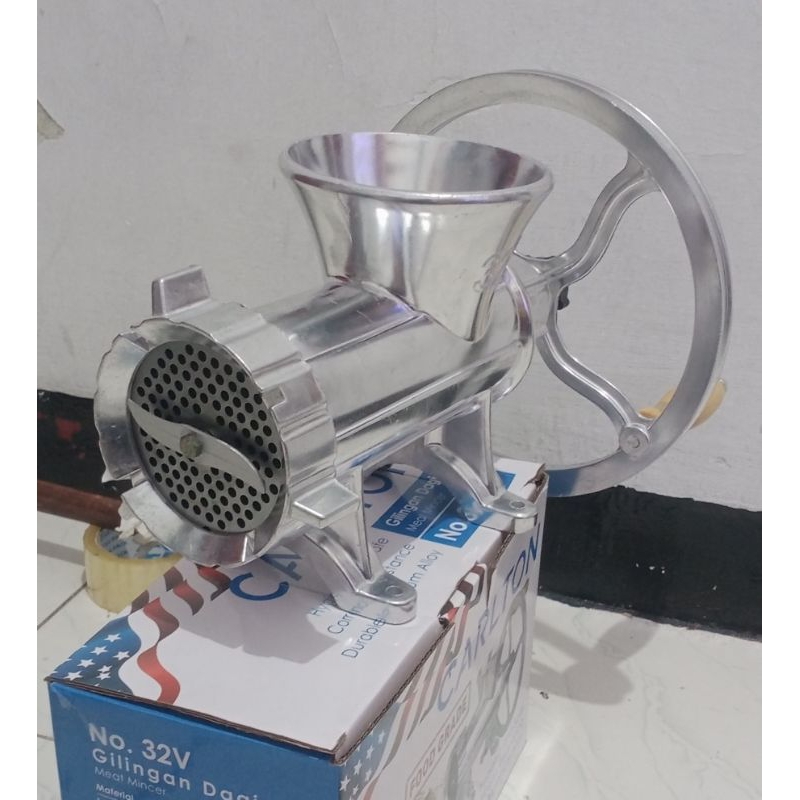 mesin gilingan pelet manual no 32 anti karat / mesin giling pelet no 32 manual anti karat / gilingan