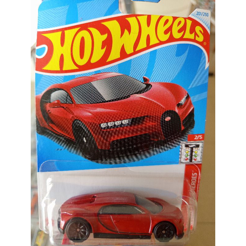 Hotwheels Bugatti Chiron Red
