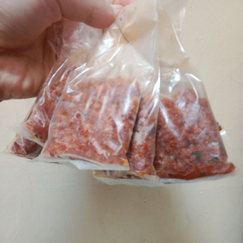 

sambel pecel homemade