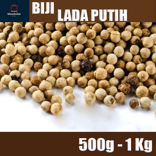 

Biji Lada Putih 500g - 1Kg