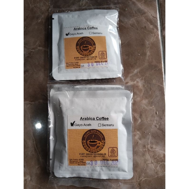 

Kopi Gayo Aceh Sachet