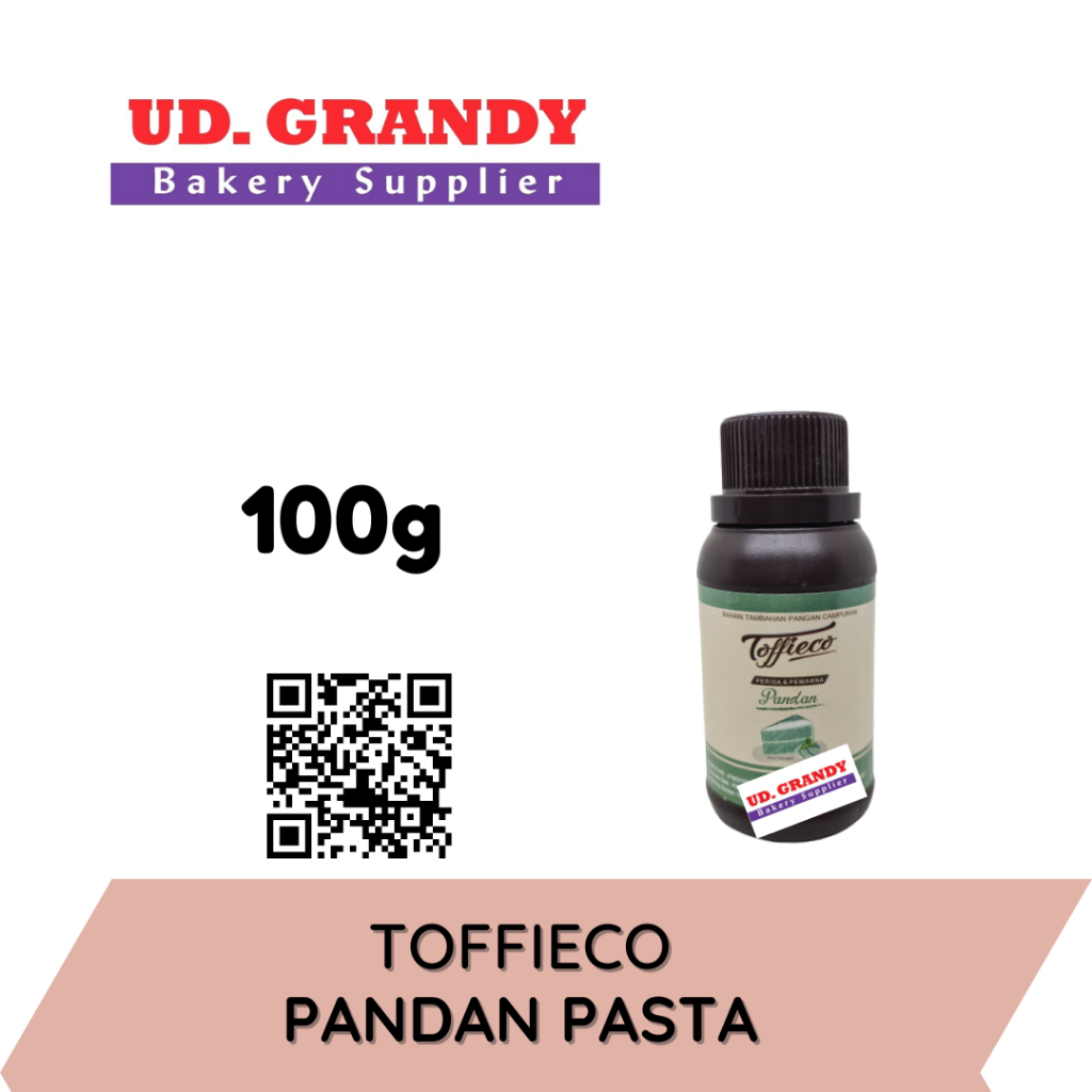 

Toffieco Pandan Pasta, Pandan Wangi Pasta, Pandan Suji Pasta 100g