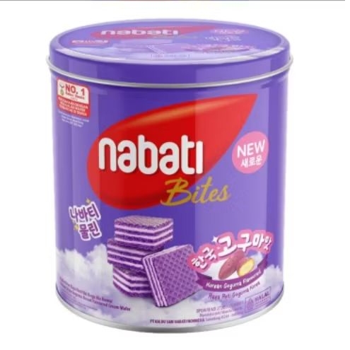 

nabati Wafer Korean Goguma Kaleng 287 g