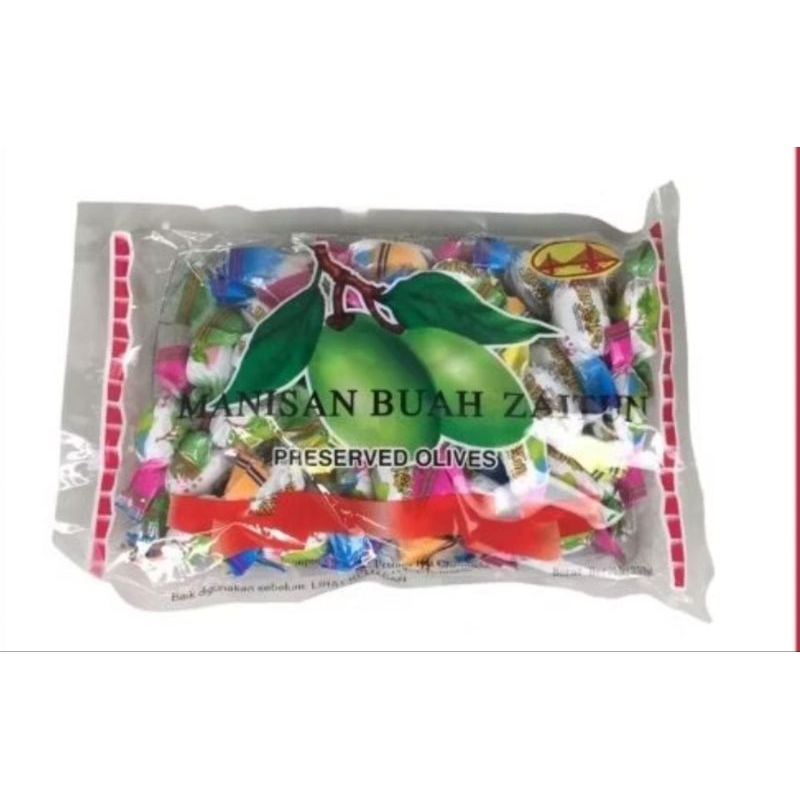 

PERMEN/ MANISAN BUAH KANA / ZAITUN PRESERVED OLIVES