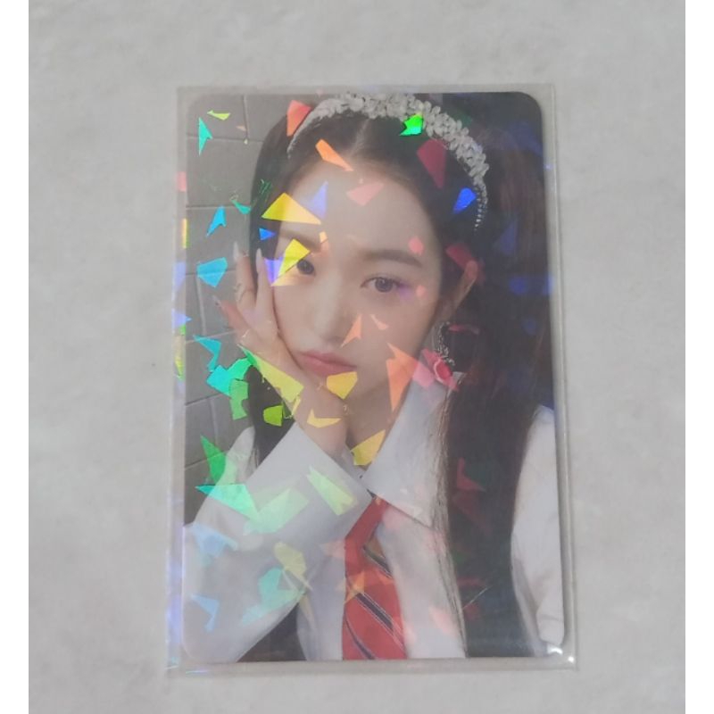 Official PC Photocard Wonyoung IVE Love Dive Version Ver 1 Dagu