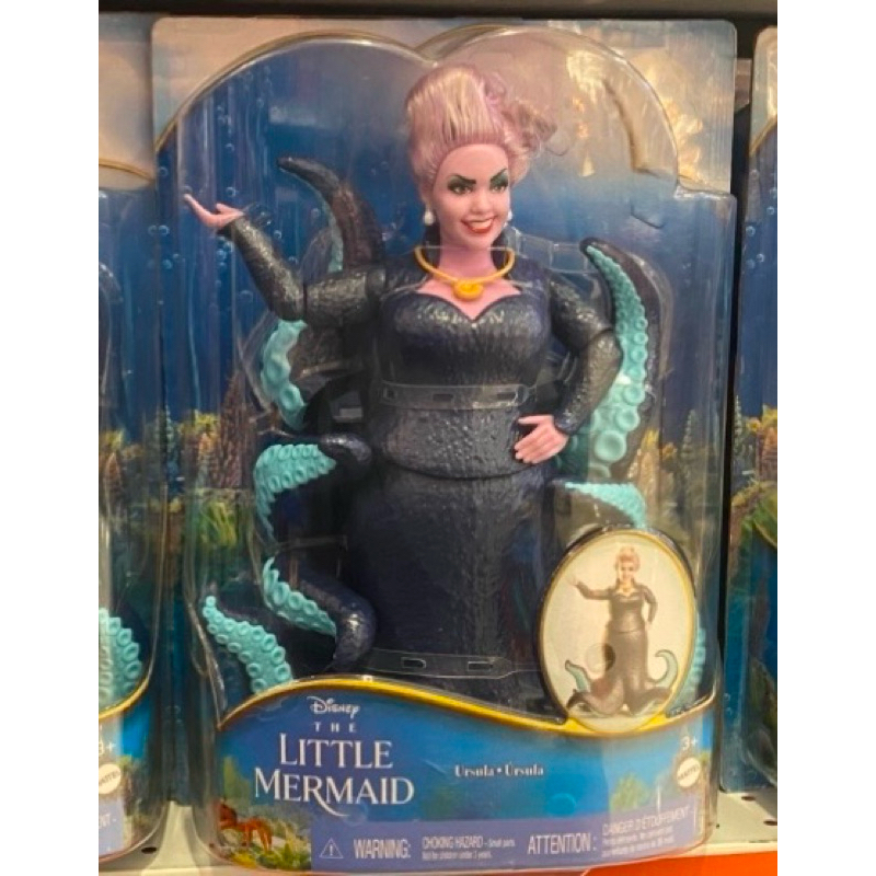 Barbie ursula the litte mermaid movie mattel