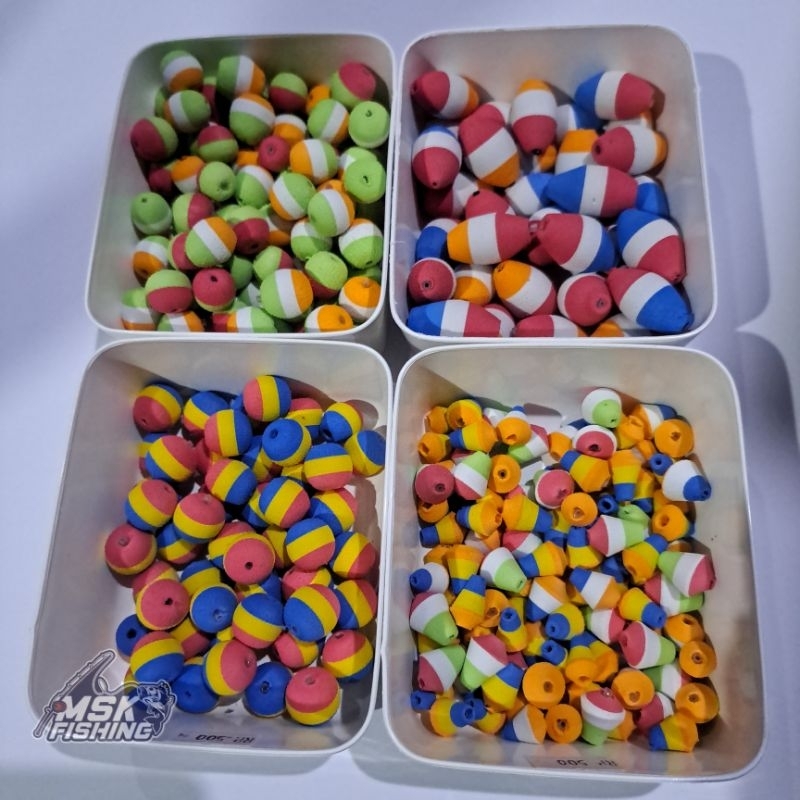 Pelampung Pancing Busa Kecil