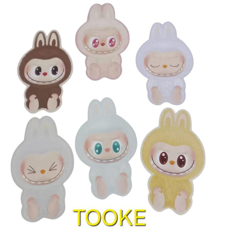 

( By TOOKE ) PAKET 6 PCS AMPLOP VIRAL 3D LABUBU /AMPLOP LEBARAN 3D LABUBU